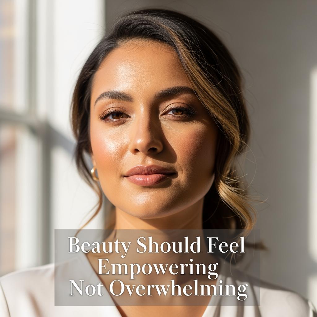 Beauty Should Feel Empowering, Not Overwhelming